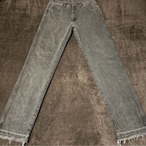Balenciaga Other - Rustler Raw Edge Straight-Leg Denim Jeans